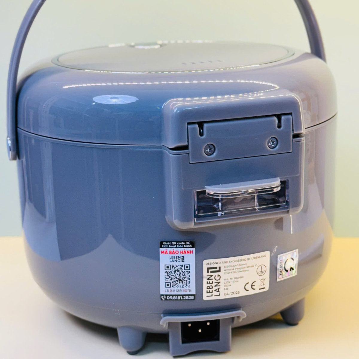 Nồi cơm điện lòng Inox 304 Lebenlang LBL0581