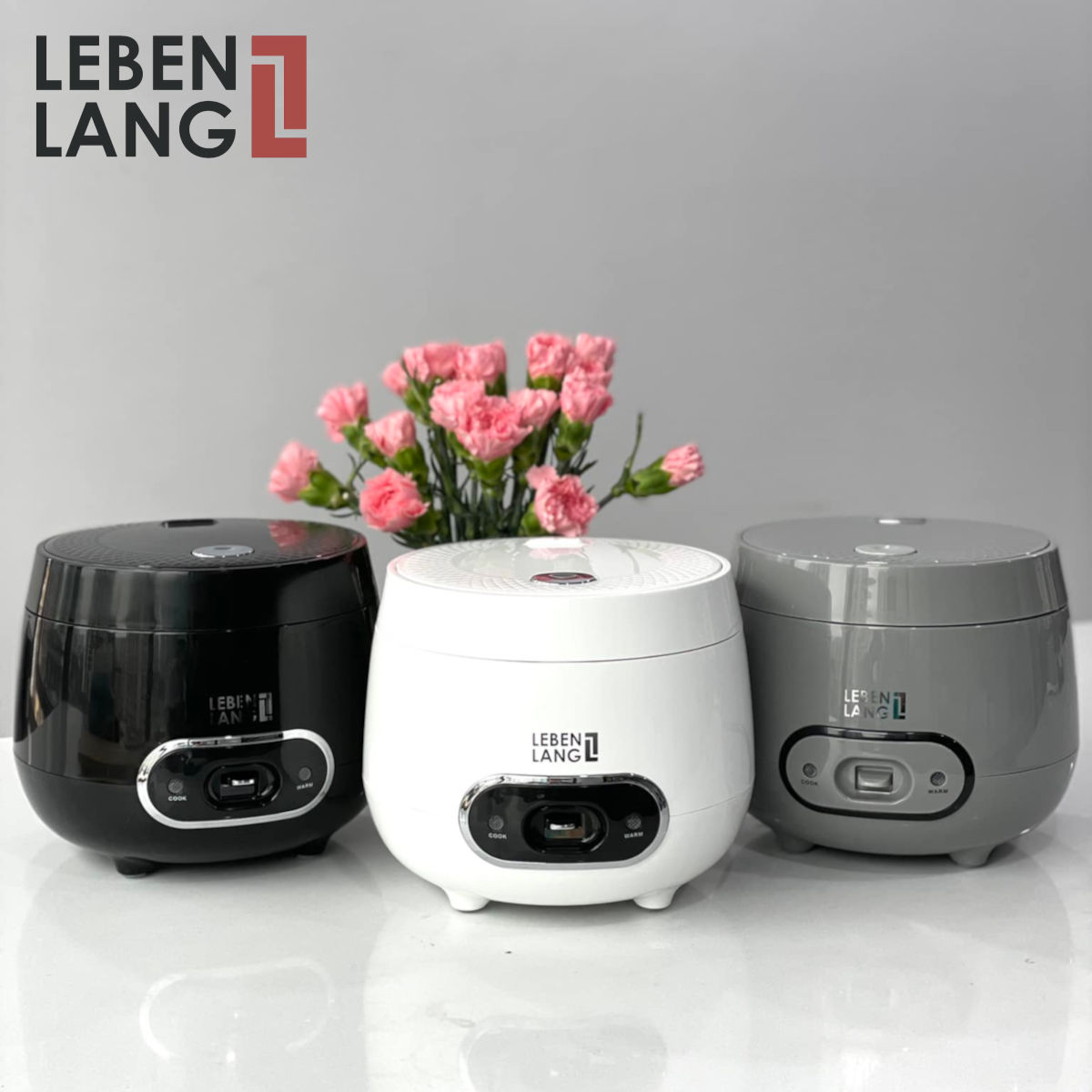 Nồi cơm điện mini 0,8L Lebenlang LBL0583S