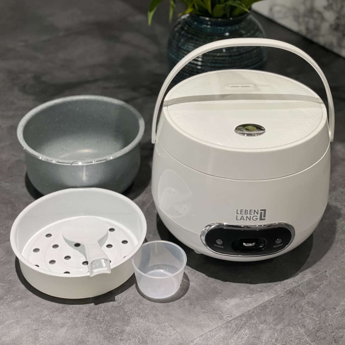 Nồi cơm điện mini 0,8L Lebenlang LBL0583S