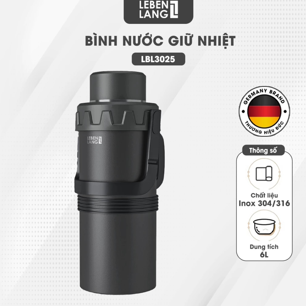 Phích giữ nhiệt Inox 316 Lebenlang LBL3025