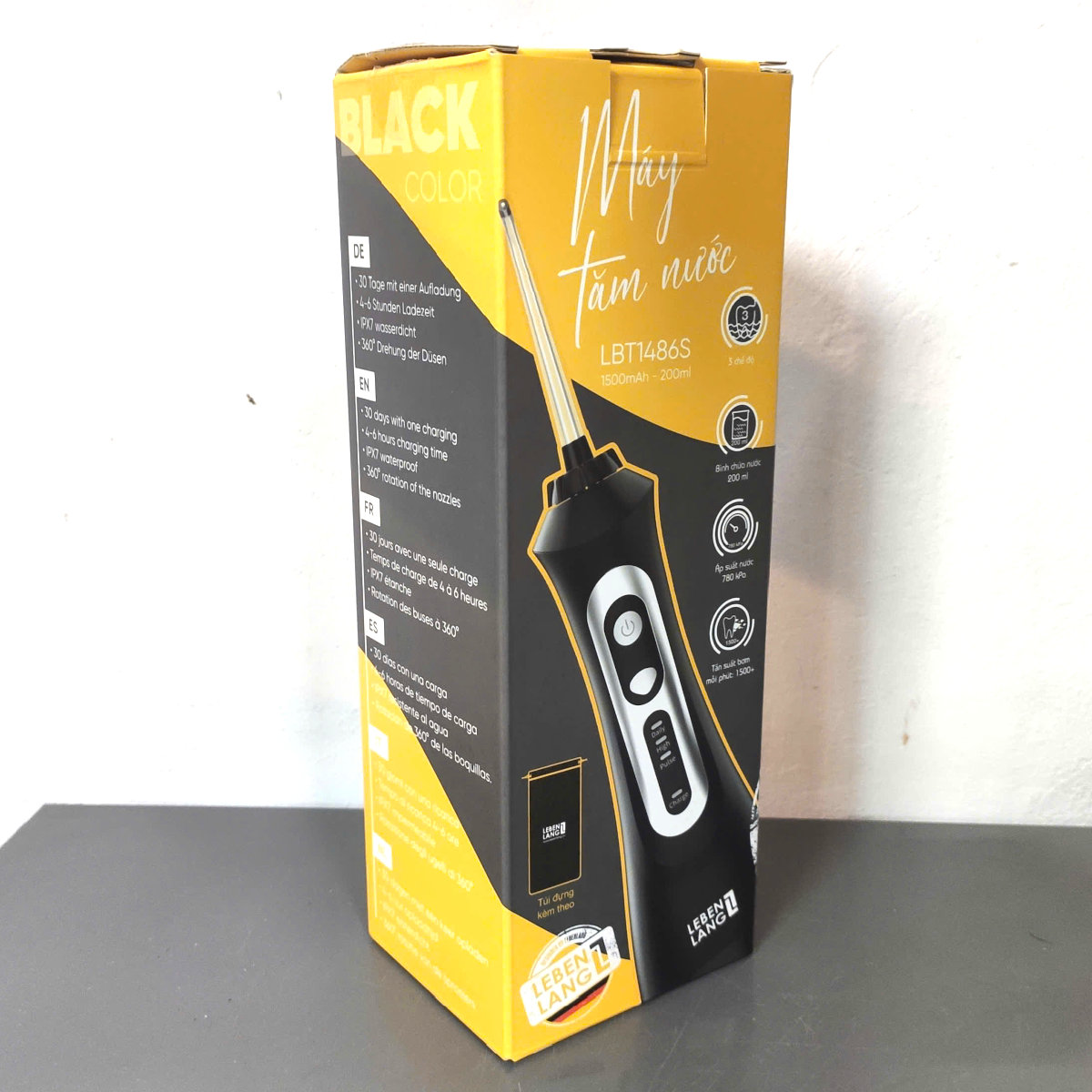 Máy tăm nước Lebenlang LBT1486S