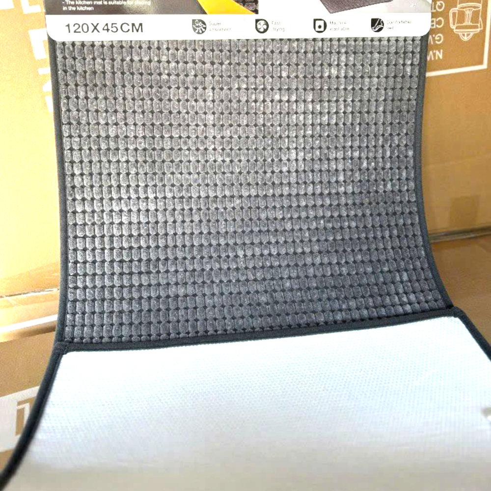 Thảm trải sàn siêu thấm nước Lebenlang LBL8585 size 45x120cm