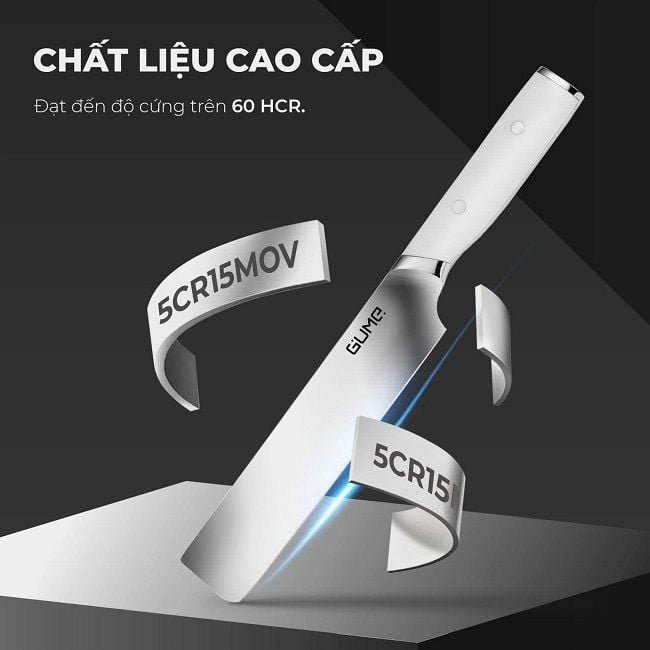 Bộ dao nhà bếp 2 món thép không gỉ GUME KOREA GMK25