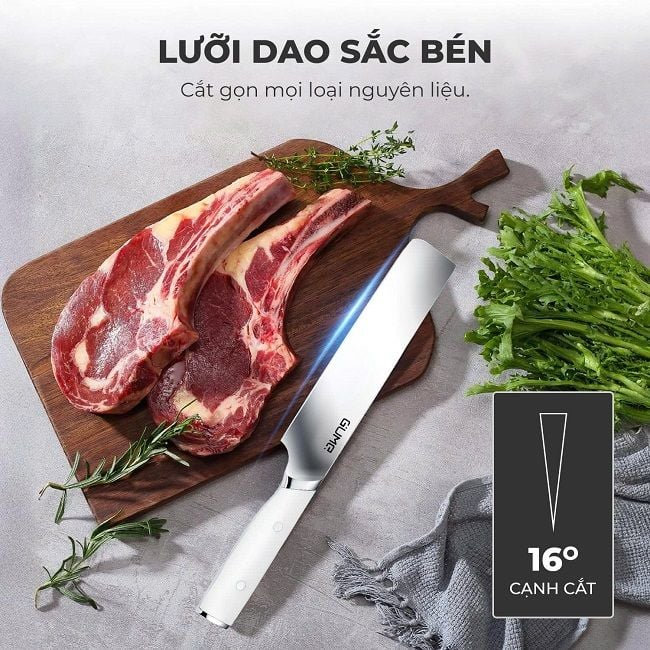 Bộ dao nhà bếp 2 món thép không gỉ GUME KOREA GMK25