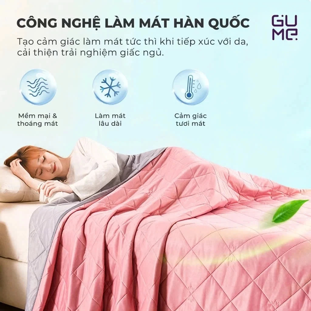 Chăn lạnh làm mát Gume Korea GM-P6066 size 2m x 2m3