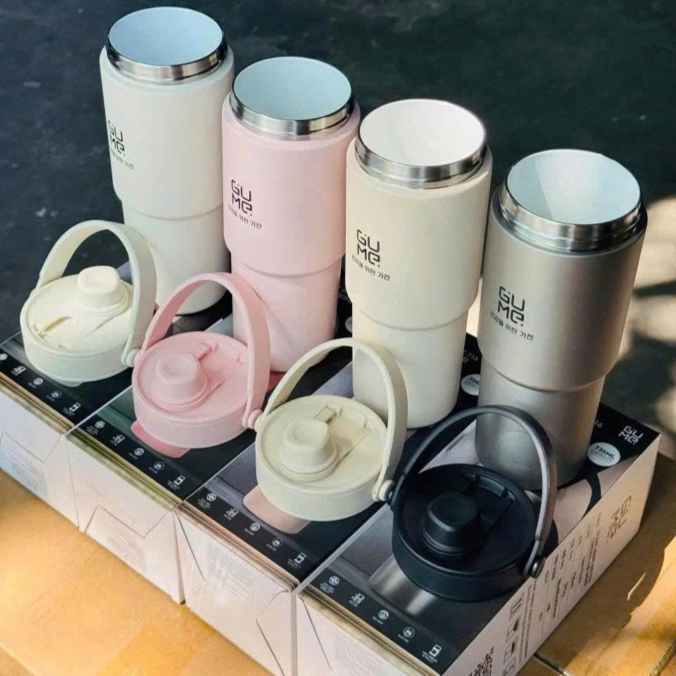Cốc giữ nhiệt Inox 316 phủ gốm GUME GM-F3301 dung tích 735ml