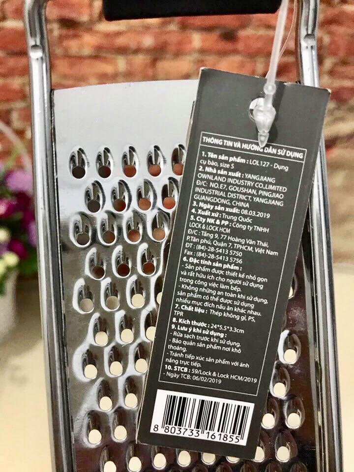 Dụng cụ bào, tạo sợi lưới thép Lock&Lock LOL127