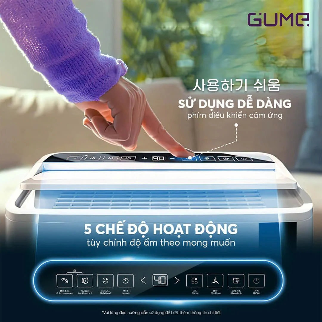 Máy hút ẩm đa năng GUME Hàn Quốc GM-8999