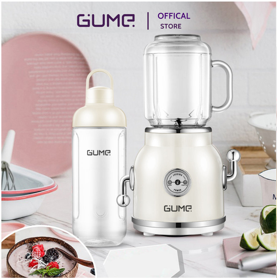 Máy xay sinh tố đa năng 2 cối 600ml Gume Korea GMB-01