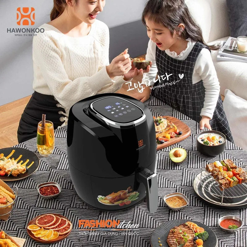 Nồi chiên không dầu 4.5L Hawonkoo Hàn Quốc AFH-045