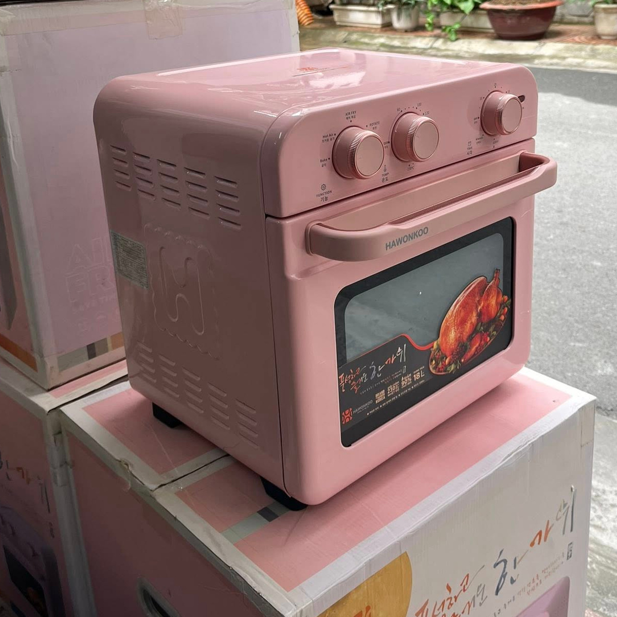 Nồi chiên không dầu Hawonkoo AFH-180 dung tích 18L