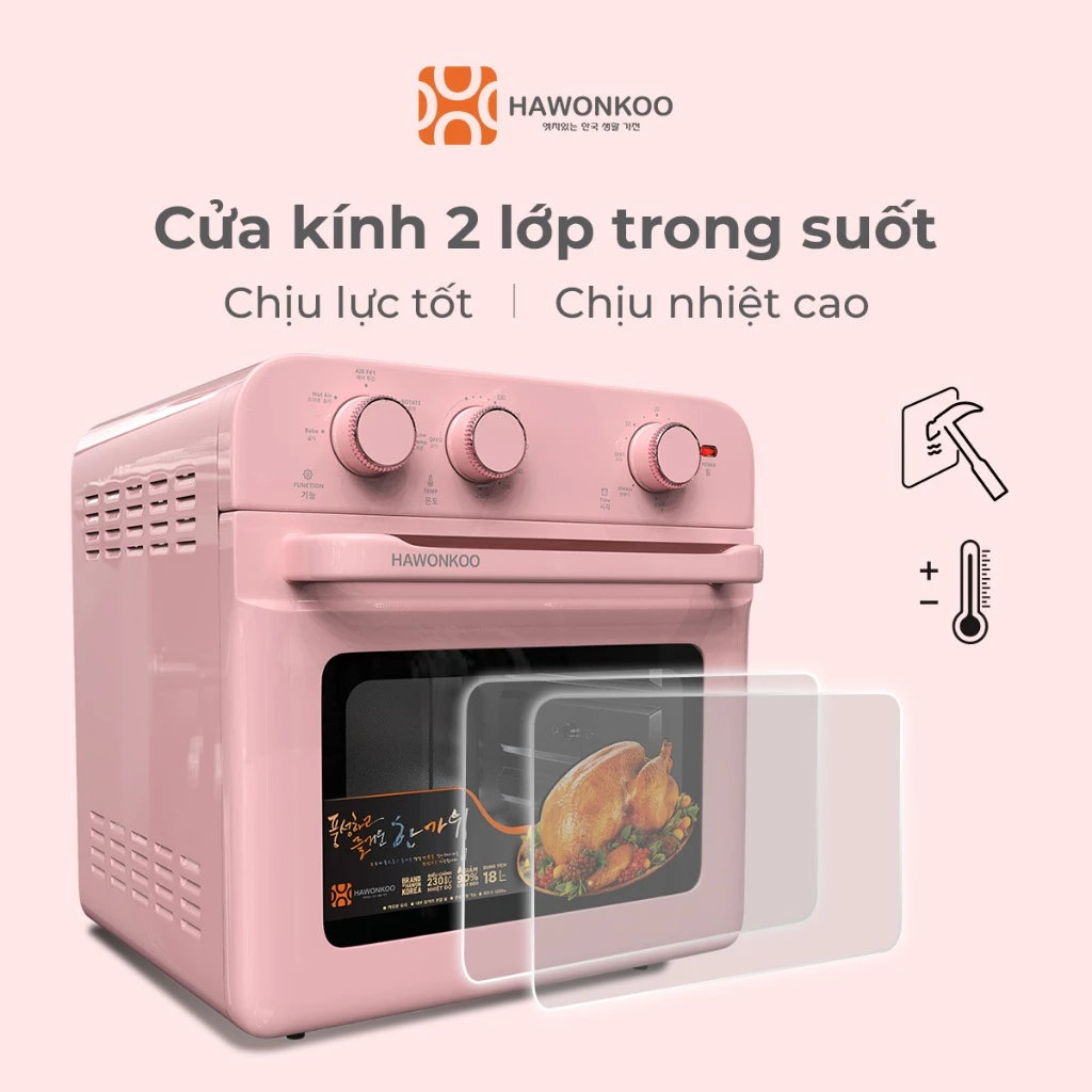 Nồi chiên không dầu Hawonkoo AFH-180 dung tích 18L