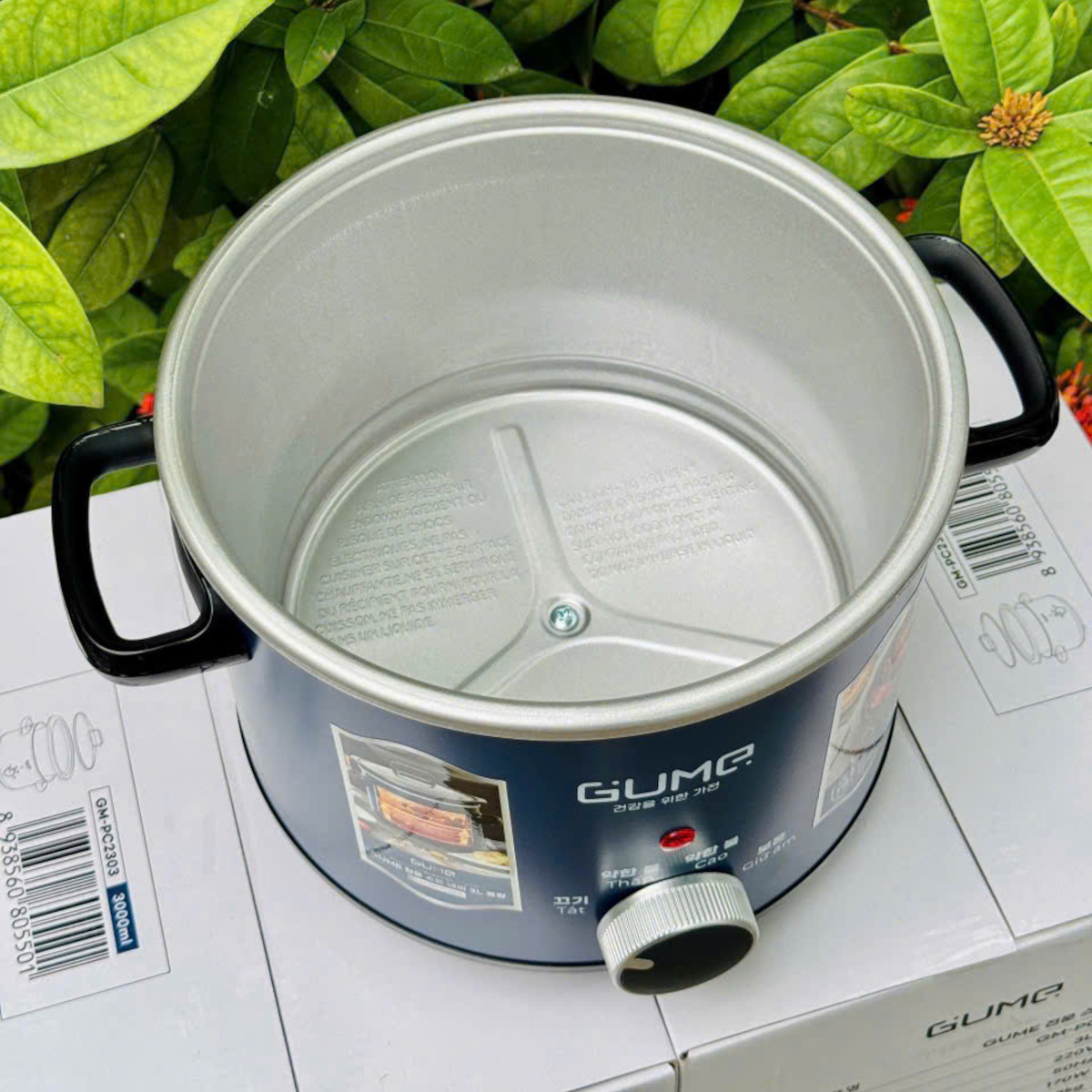 Nồi kho cá, nấu cháo chậm Gume Hàn Quốc 3L PC2303