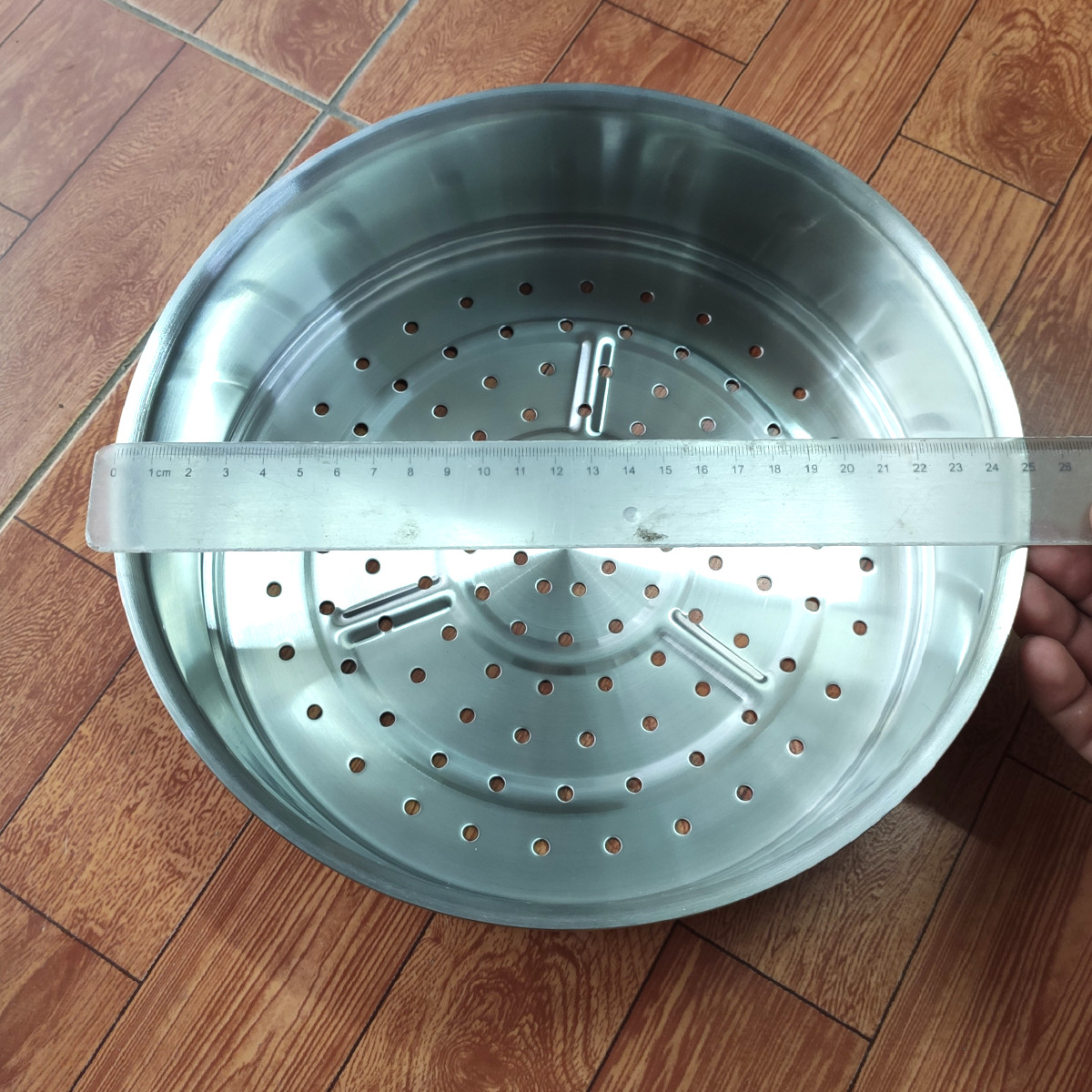 Xửng hấp Inox 304 Kims Cook Hàn Quốc size 24cm