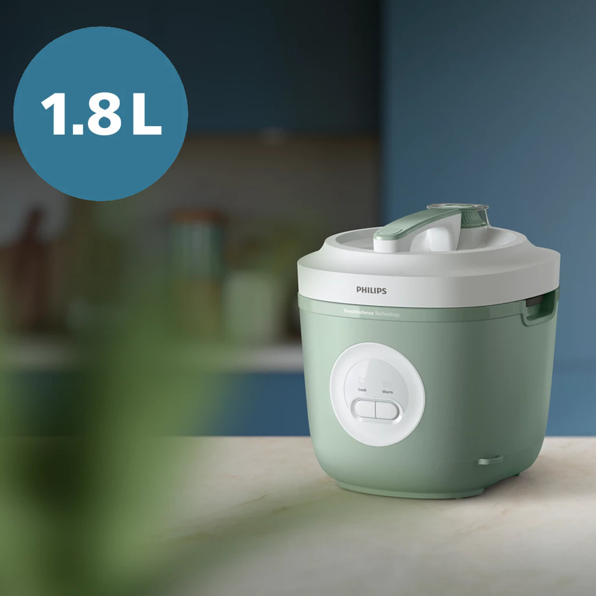 Nồi cơm điện 3D nắp gài Philips 1.8 lít HD3212/32