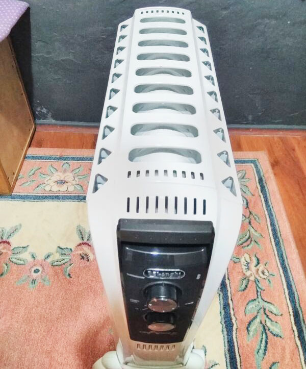 Máy sưởi dầu 10 thanh Delonghi TRD4 1025 max 2500W