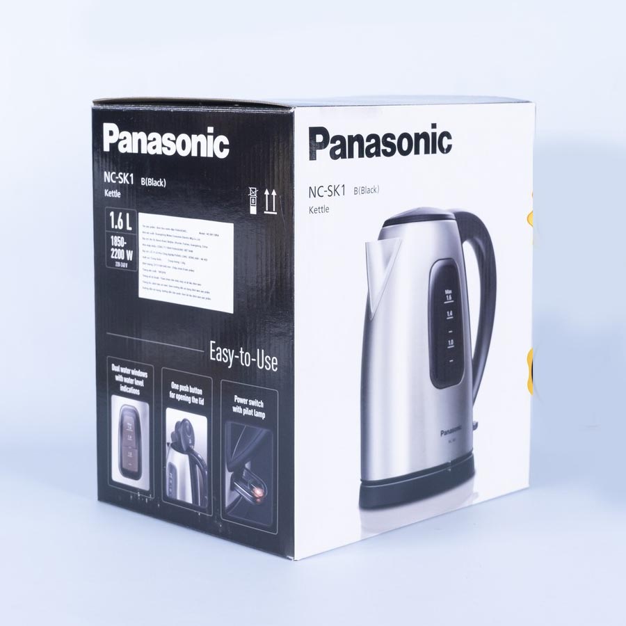 Ấm điện đun nước siêu tốc Panasonic NC-SK1BRA dung tích 1.6 lít