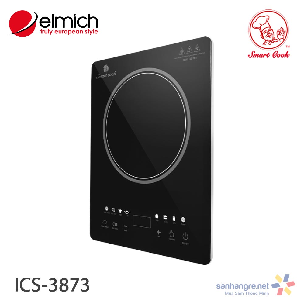 Bếp điện từ cảm ứng Elmich Smartcook ICS-3873 công suất 2100W
