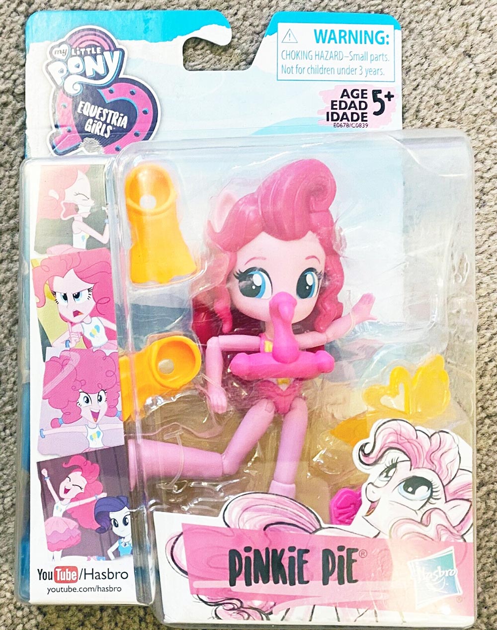 Búp bê My Little Pony cô gái Equestria trên bãi biển Beach - Pinkie Pie