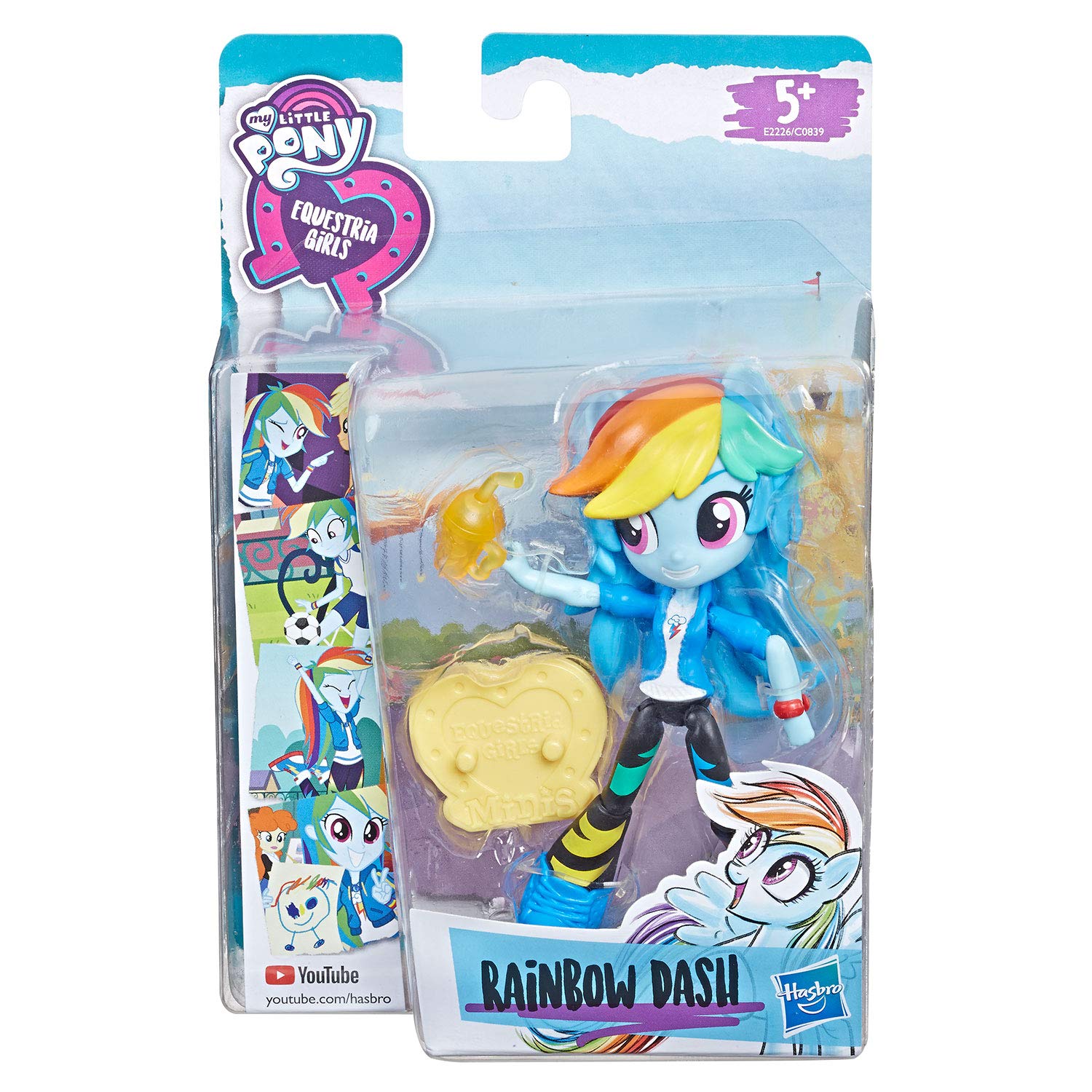 Búp bê My Little Pony cô gái Equestria trên bãi biển Beach - Rainbow Dash