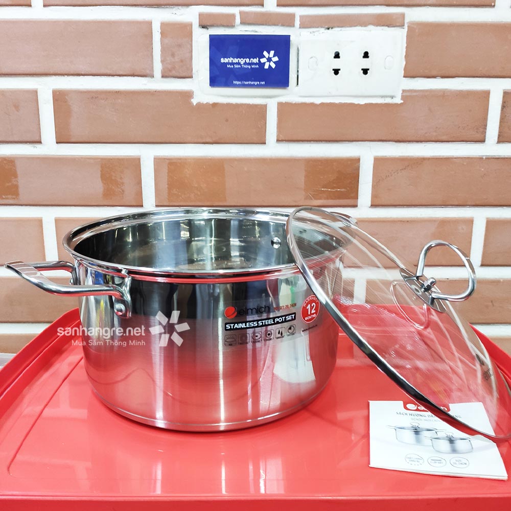 Bộ 2 nồi Inox cao cấp Elmich 2353367