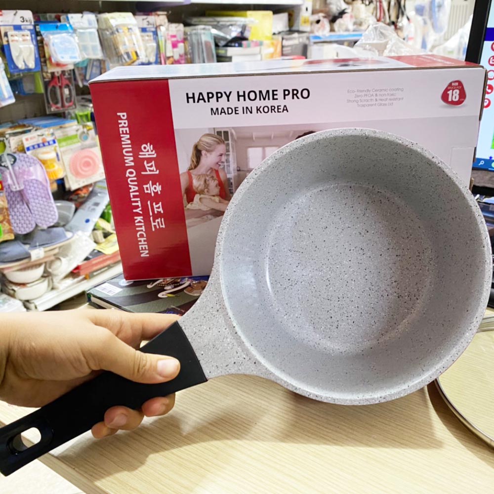 Quánh chống dính Orsay Happy Home Pro tráng sứ size 18cm