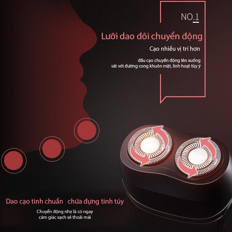 Máy cạo râu Flyco cao cấp FS871