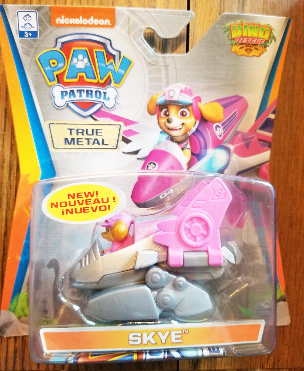 Mô hình Trực thăng cứu hộ Paw Patrol True Metal tỷ lệ 1:55 - Skye Dino Rescue