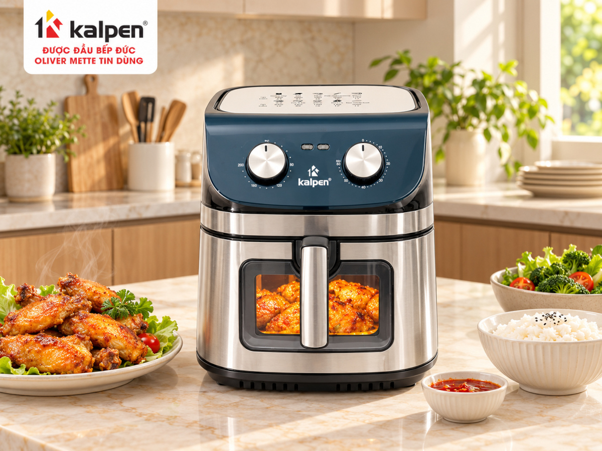 Kalpen có tốt không? Nồi chiên không dầu Kalpen