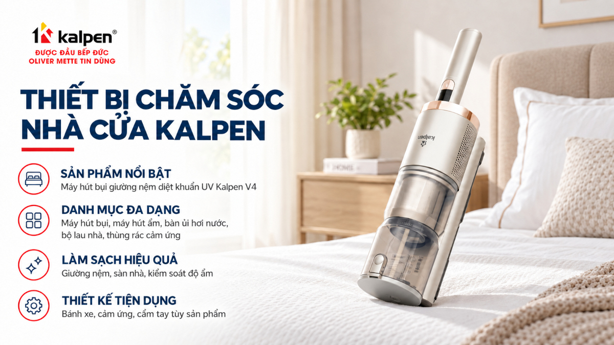 Kalpen có tốt không? máy hút bụi Kalpen