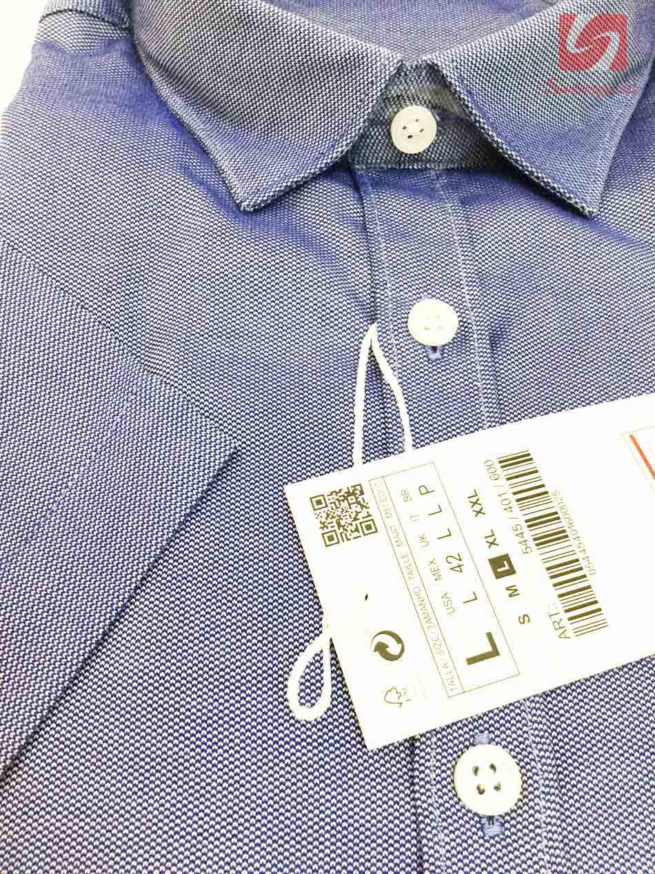 Áo sơ mi nam ngắn tay Slim Fit Zara Man hàng xuất EU 