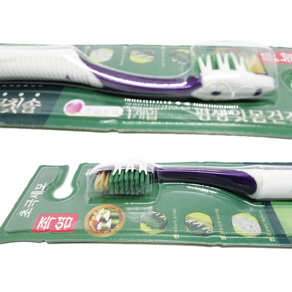 Bàn chải đánh răng muối tre Bamboo Salt chăm sóc răng e buốt Hàn Quốc