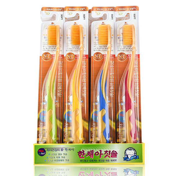 Bàn chải đánh răng Nano Gold Hancolor Hàn Quốc H010A