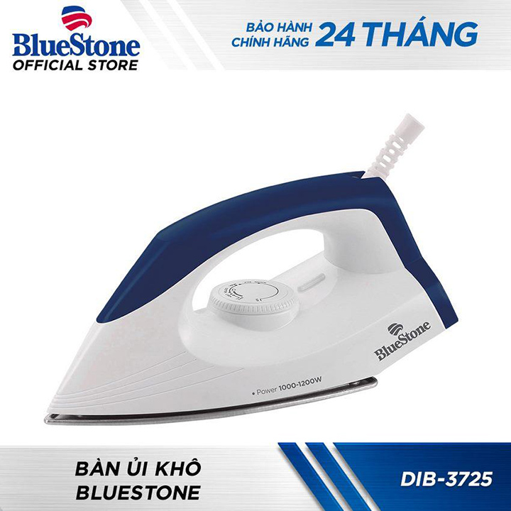 Bàn là khô 1200W BlueStone DIB-3725 chính hãng