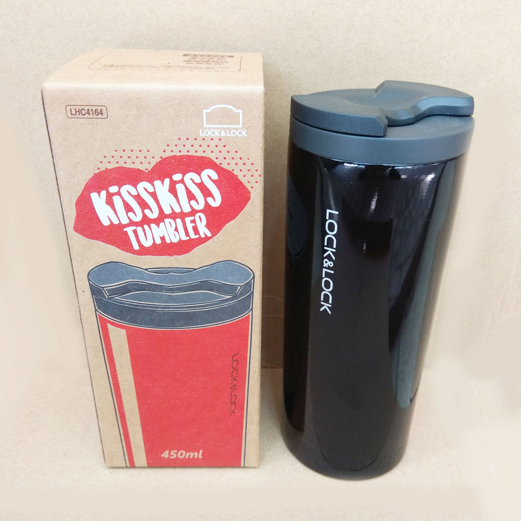 Bình Giữ Nhiệt Lock&Lock Hot&Cool KissKiss Tumbler 450ml