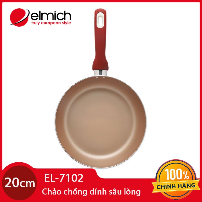 Chảo chống dính đáy từ Elmich 2357102 20cm
