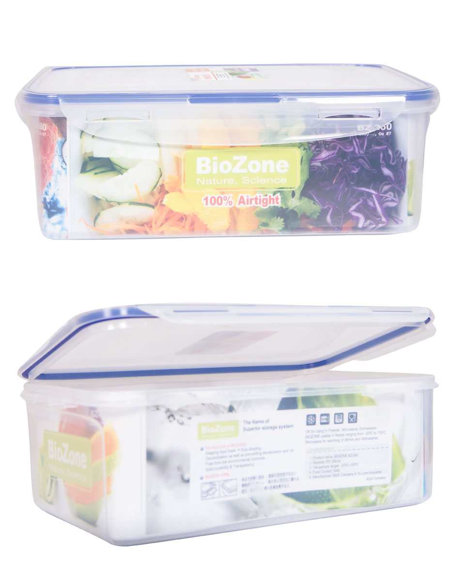 Hộp nhựa đựng thực phẩm BioZone 2600ml