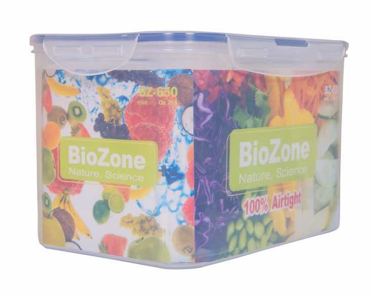 Bộ 6 hộp nhựa đựng thực phẩm BioZone BZ-6