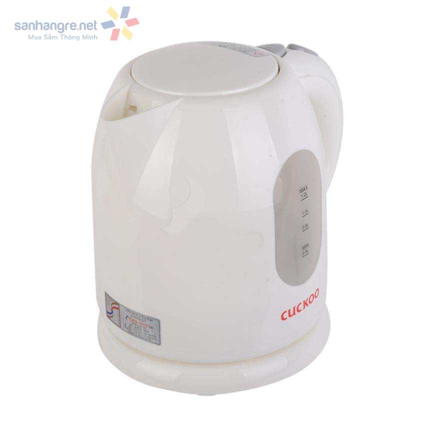 Ấm đun nước siêu tốc Cuckoo CK-121W 1.0 lít