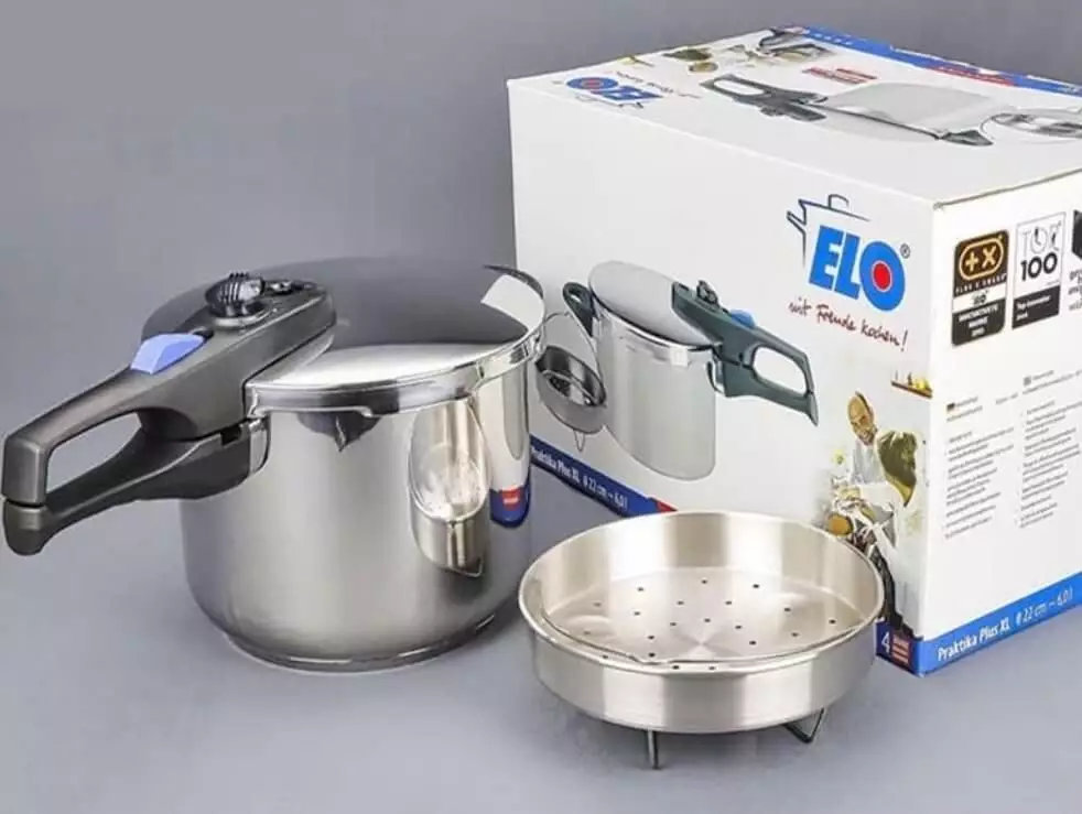Nồi áp suất Inox 304 ELO Praktika Plus XL 6L