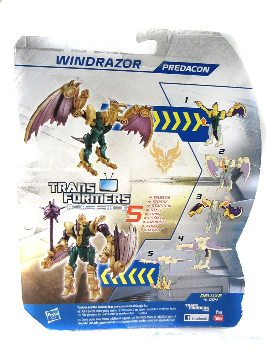 Đồ chơi Transformer - Robot biến hình Beast Hunters windrazor Predacon