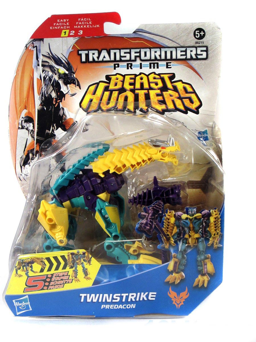Đồ chơi Transformer - Robot biến hình Beast Hunters Twinstrike Predacon