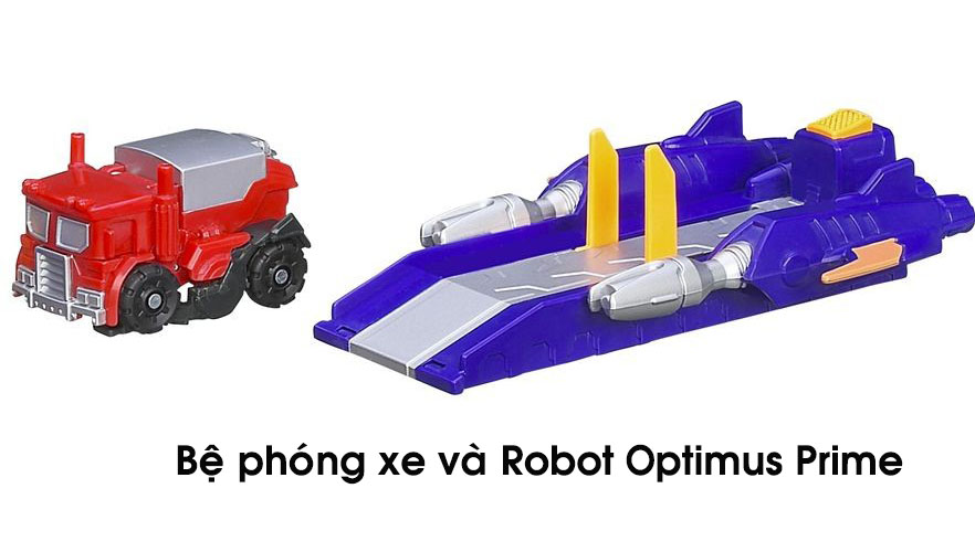 Bộ đồi chơi đấu trường Dragon Track, bệ phóng xe và Robot Transformer Bot Shots