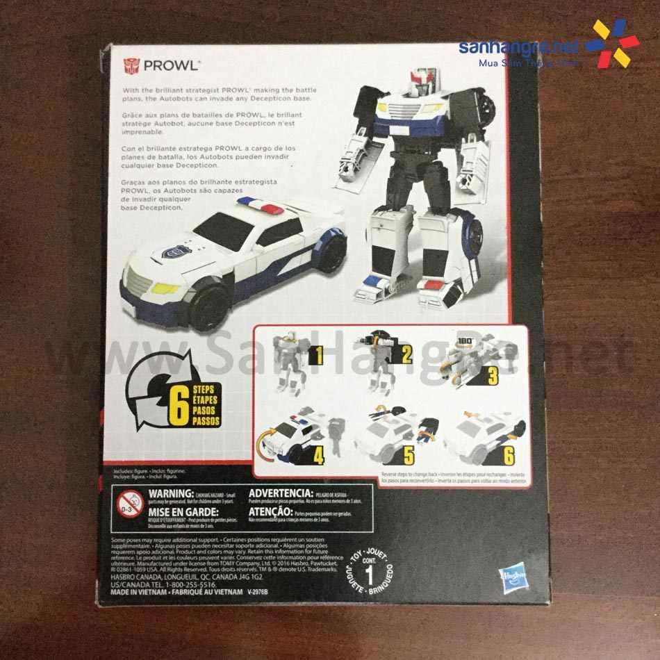 Đồ chơi Robot Transformers biến hình ô tô cảnh sát Prowl