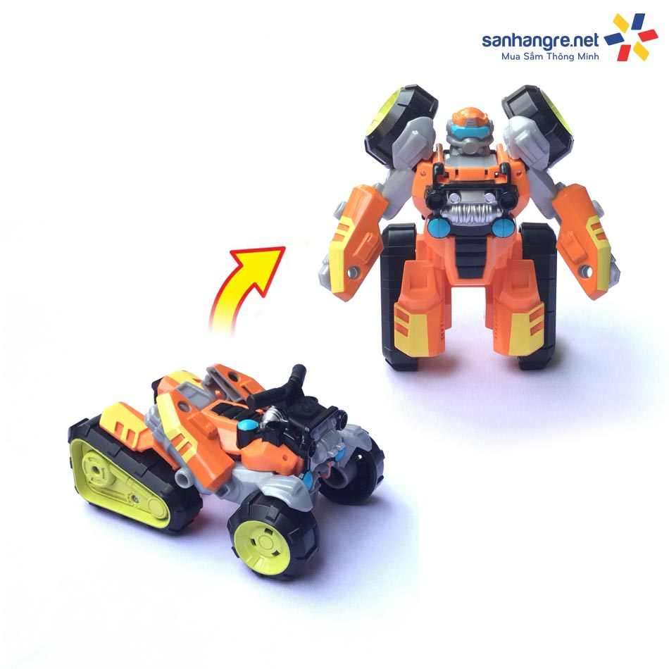 Robot Transformer Flight Bots 4M biến hình xe motor 4 bánh