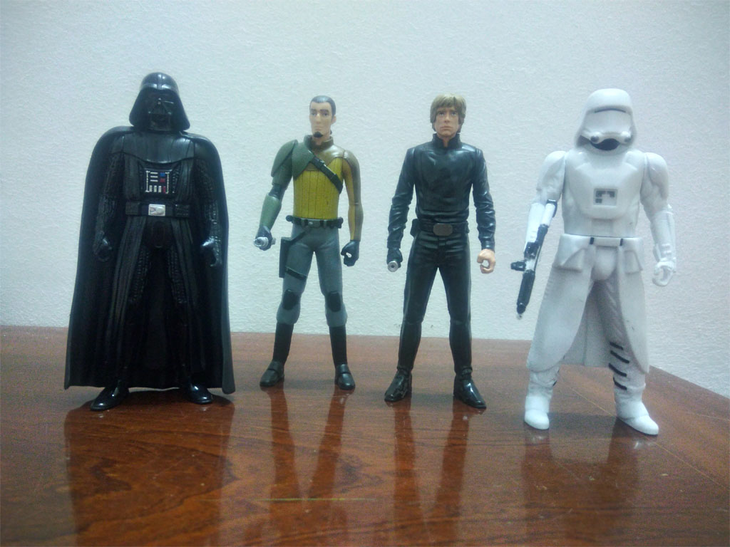 Đồ chơi mô hình nhân vật Star Wars - Thần lực Luke Skywalker