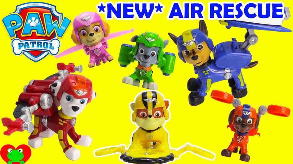 Bộ 6 chó cứu hộ Paw Patrol Air Rescue