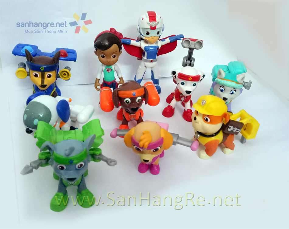 Bộ đồ chơi Paw Patrol những chú chó cứu hộ