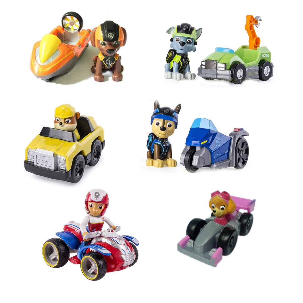 Bộ đội trưởng Ryder và 5 xe chó Paw Patrol - R5SL