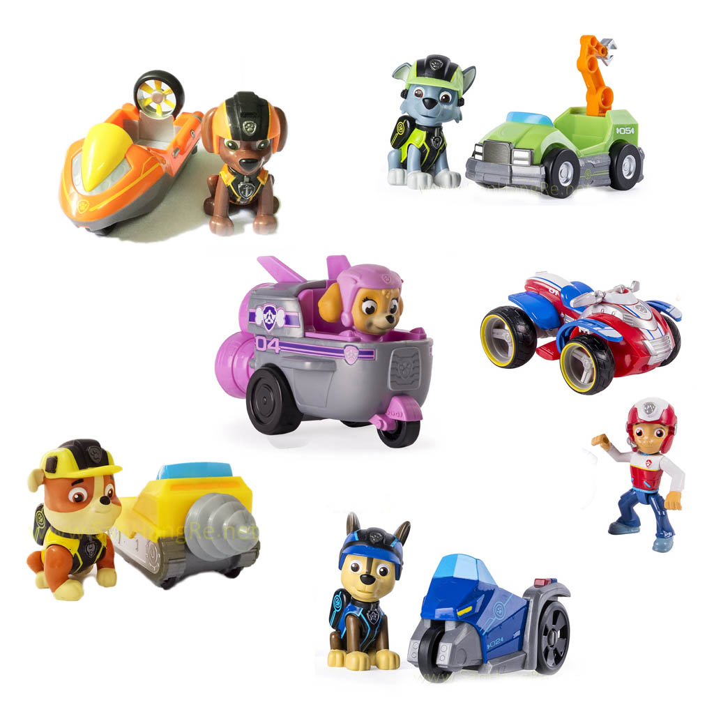 Bộ đội trưởng Ryder và 5 xe chó Paw Patrol - R5S